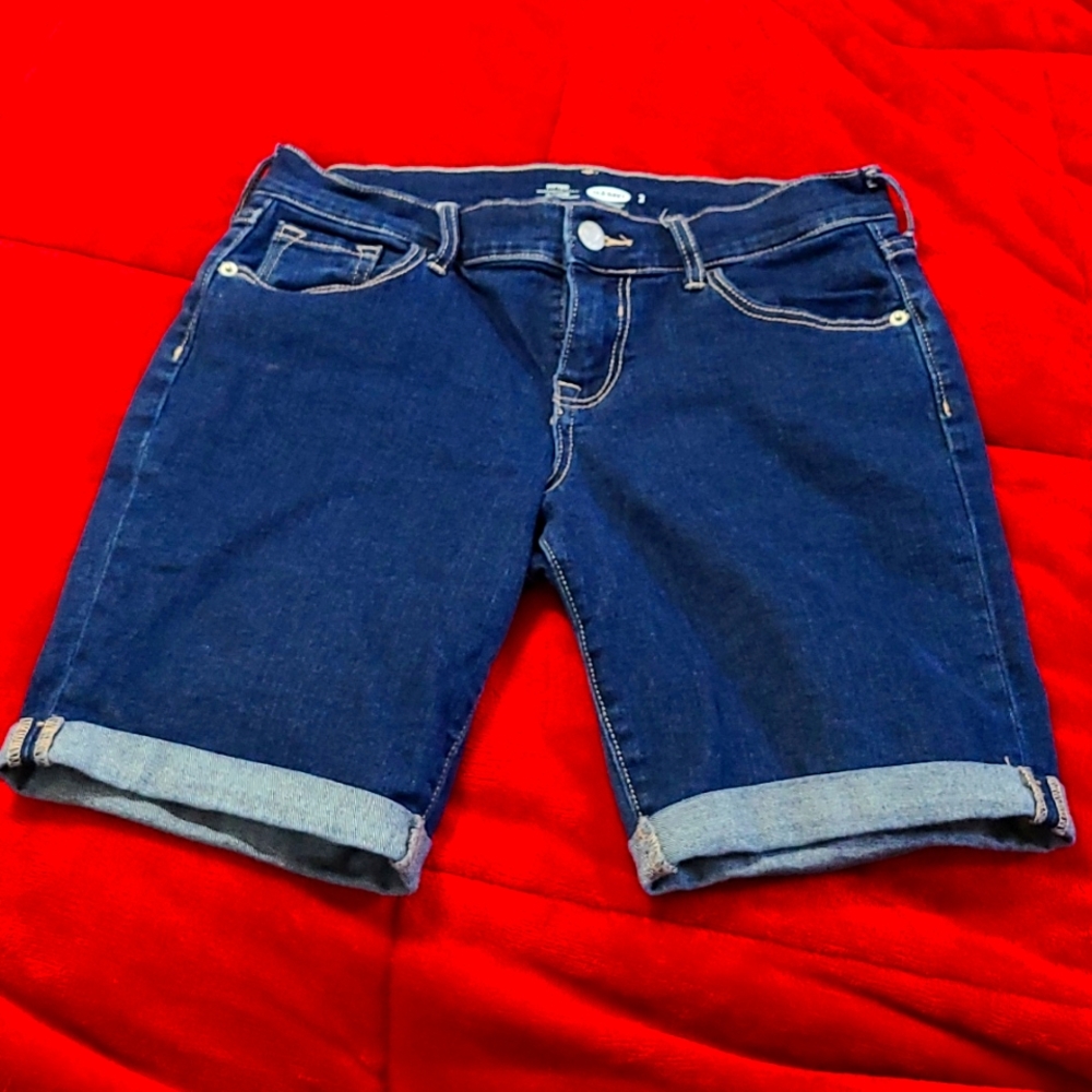 Capri jean short